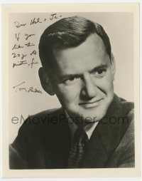 9r561 TONY RANDALL signed TV 8x10 still 1961 when he appeared in 1961's Summer on Ice on TV