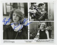9r571 VITAL SIGNS signed 8x10 still 1990 by BOTH Adrian Pasdar AND Diane Lane, three images!