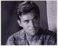 9r995 WILLIAM REYNOLDS signed 8x10 REPRO still 1980s head & shoulders portrait of the actor!
