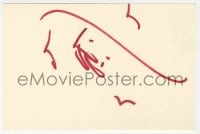 9r132 TIPPI HEDREN signed 4x6 index card 1999 it can be framed & displayed with a repro still!