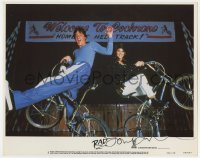 9r023 RAD signed LC #2 1986 by Lori Loughlin, she's riding extreme BMX bicycles with Bill Allen!