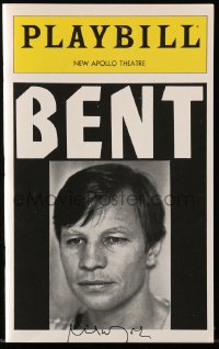 9r161 MICHAEL YORK signed playbill 1980 when he was in Bent on Broadway!