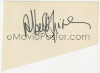 9r178 ALBERT FINNEY signed 3x3 album page 1970s it can be framed & displayed with a repro!