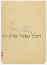 9r204 ELYSE KNOX signed 5x6 cut album page 1942 it can be framed & displayed with a repro still!