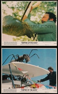 9s145 EMPIRE OF THE ANTS 2 8x10 mini LCs 1977 AIP, H.G. Wells, mutant monsters on the attack!