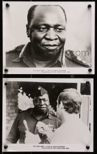 9s949 IDI AMIN DADA 2 8x10 stills 1975 most controversial film about most controversial Ugandan dictator!