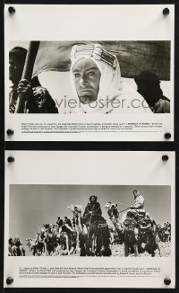 9s958 LAWRENCE OF ARABIA 2 8x10 stills R1989 David Lean classic starring Peter O'Toole!