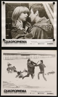 9s970 QUADROPHENIA 2 8x10 stills 1979 produced by The Who, Phil Daniels, English rock & roll