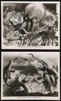 9s999 YOG: MONSTER FROM SPACE 2 8x10 stills 1971 special effects images with giant squid in action!