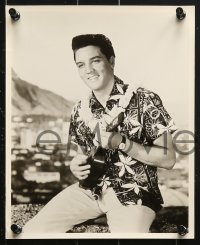 9s699 BLUE HAWAII 5 8x10 stills 1961 Elvis Presley, sexy hula girls & beach scenes, rock 'n' roll!
