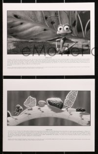 9s489 BUG'S LIFE 8 8x10 stills 1998 Walt Disney, cute Pixar CGI insect cartoon, all the characters!