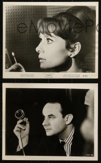 9s772 CHARADE 4 8x10 stills 1963 cool images of Cary Grant & Audrey Hepburn in great scenes!