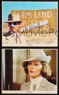 9s099 CHINATOWN 7 8x10 mini LCs 1974 images of Jack Nicholson, Faye Dunaway, Roman Polanski classic!