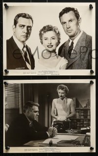 9s224 CRIME OF PASSION 21 8x10 stills 1957 sexy Barbara Stanwyck, Sterling Hayden, Raymond Burr!