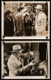 9s577 DARK ALIBI 7 8x10 stills 1946 Sidney Toler as Charlie Chan, Mantan Moreland, Benson Fong!