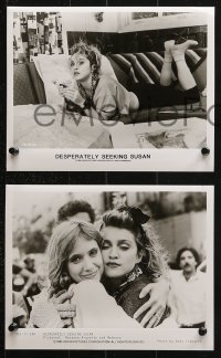9s780 DESPERATELY SEEKING SUSAN 4 8x10 stills 1985 Madonna, Rosanna Arquette, Susan Seidelman!
