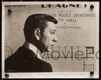 9s784 DRAGNET 4 8x10 stills 1954 great images of Jack Webb as detective Joe Friday!