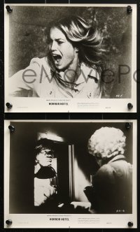 9s496 EATEN ALIVE 8 8x10 stills R1980 Tobe Hooper's Horror Hotel, wild images!