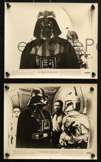 9s230 EMPIRE STRIKES BACK 20 8x10 stills 1980 George Lucas, Darth Vader, Han Solo, C-3PO!