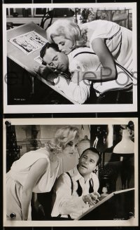 9s584 HOW TO MURDER YOUR WIFE 7 8x10 stills 1965 Jack Lemmon, Virna Lisi, the most sadistic comedy!