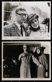 9s447 IPCRESS FILE 9 8x10 stills 1965 great images of Michael Caine in the spy story of the century!
