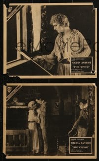 9s888 MISS CRUSOE 3 8x10 LCs 1919 pretty Virginia Hammond with Rod La Rocque, silent top cast!