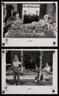 9s881 LOLITA 3 TV 8x10 stills R1980s Stanley Kubrick, sexy Sue Lyon with James Mason!