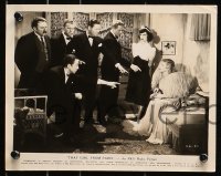 9s884 LUCILLE BALL 3 8x10 stills 1930s-1950s with Bob Hope, Mischa Auer, Jack Oakie, Pons & more!