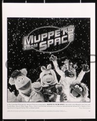 9s598 MUPPETS FROM SPACE 7 8x10 stills 1999 Kermit, Miss Piggy, Fozzie Bear, Gonzo, Animal!