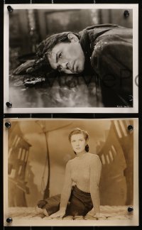 9s457 ODD MAN OUT 9 from 7.5x10 to 8x10 stills 1947 James Mason is a man on the run, Carol Reed!