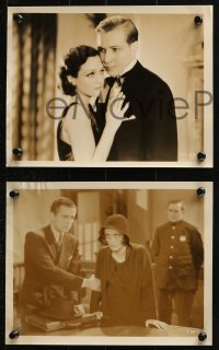 9s819 PAID 4 8x10 stills 1930 young sexy Joan Crawford, Douglass Montgomery, Armstrong, Prevost!