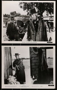9s820 PAT GARRETT & BILLY THE KID 4 8x10 stills 1973 Sam Peckinpah, all with cowboy Bob Dylan!