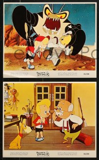 9s113 PINOCCHIO IN OUTER SPACE 6 color 8x10 stills 1965 sci-fi cartoon images, new worlds of wonder!