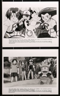 9s530 POKEMON 2000 8 8x10 stills 2000 Mew vs Mewtwo, Pikachu & Ash, cool anime cartoon!