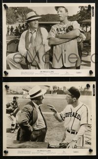 9s337 PRIDE OF ST. LOUIS 13 8x10 stills 1952 Dan Dailey as Cardinals baseball player Dizzy Dean!