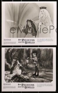 9s668 PRINCESS & THE GOBLIN 6 8x10 stills 1993 fully animated feature fantasy cartoon!