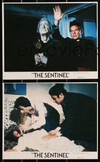 9s130 SENTINEL 4 8x10 mini LCs 1977 Cristina Raines, jeff Goldblum, creepy John Carradine!