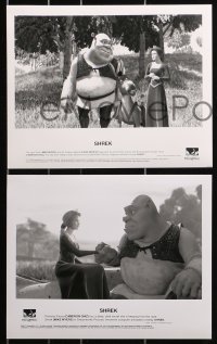9s611 SHREK 7 8x10 stills 2001 Dreamworks CGI, cool images of him with Princess Fiona!