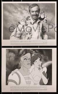 9s619 SPACE ACE 7 8x10 stills 1983 Don Bluth animated interactive laserdisc arcade game!