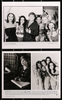 9s683 SPICE WORLD 6 8x10 stills 1998 Spice Girls, Beckham, Bunton, Chisholm, Halliwell & Brown!