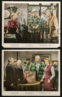 9s116 SPOILERS 6 color 8x10 stills 1956 Anne Baxter, Jeff Chandler, Rory Calhoun, brawling action!