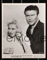 9s395 STOP ME BEFORE I KILL 11 8x10 stills 1961 Val Guest, Claude Dauphin, The Full Treatment!