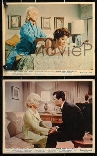 9s055 MOVE OVER, DARLING 8 color English FOH LCs 1964 images of James Garner & pretty Doris Day!