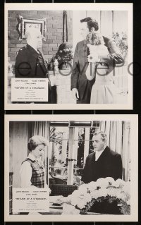 9s537 RETURN OF A STRANGER 8 English FOH LCs 1961 great images of John Ireland, Susan Stephen!