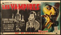 9t533 DEVIL'S COMMANDMENT Belgian 1957 Mario Bava's I Vampiri, Gianna Maria Canale!