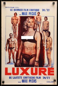 9t598 SWEET TASTE OF HONEY Belgian 1976 Luxure, sexy French Karine Gambier in lingerie!