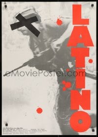 9t459 LATINO East German 23x32 1987 Haskell Wexler directed, Nicaraguan war thriller, Anker art!