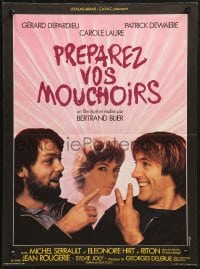 9t239 GET OUT YOUR HANDKERCHIEFS French 16x21 1978 Gerard Depardieu, Carole Laure, Patrick Dewaere!