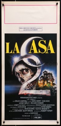 9t950 EVIL DEAD 2 Italian locandina 1987 Sam Raimi, Bruce Campbell, cool Sciotti horror art!