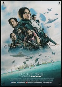 9t022 ROGUE ONE advance DS Latin American 2016 Star Wars Story, Felicity Jones, top cast montage!